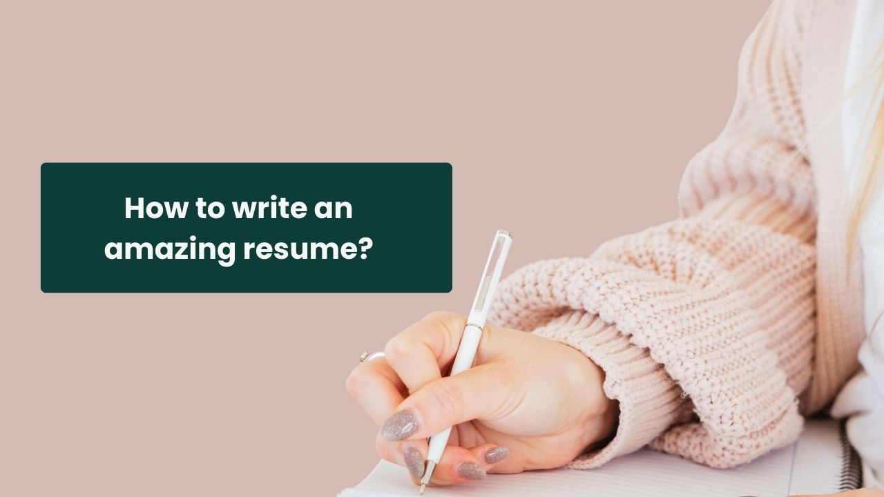 Ready to Stand Out from the Crowd? Crafting an Amazing Resume